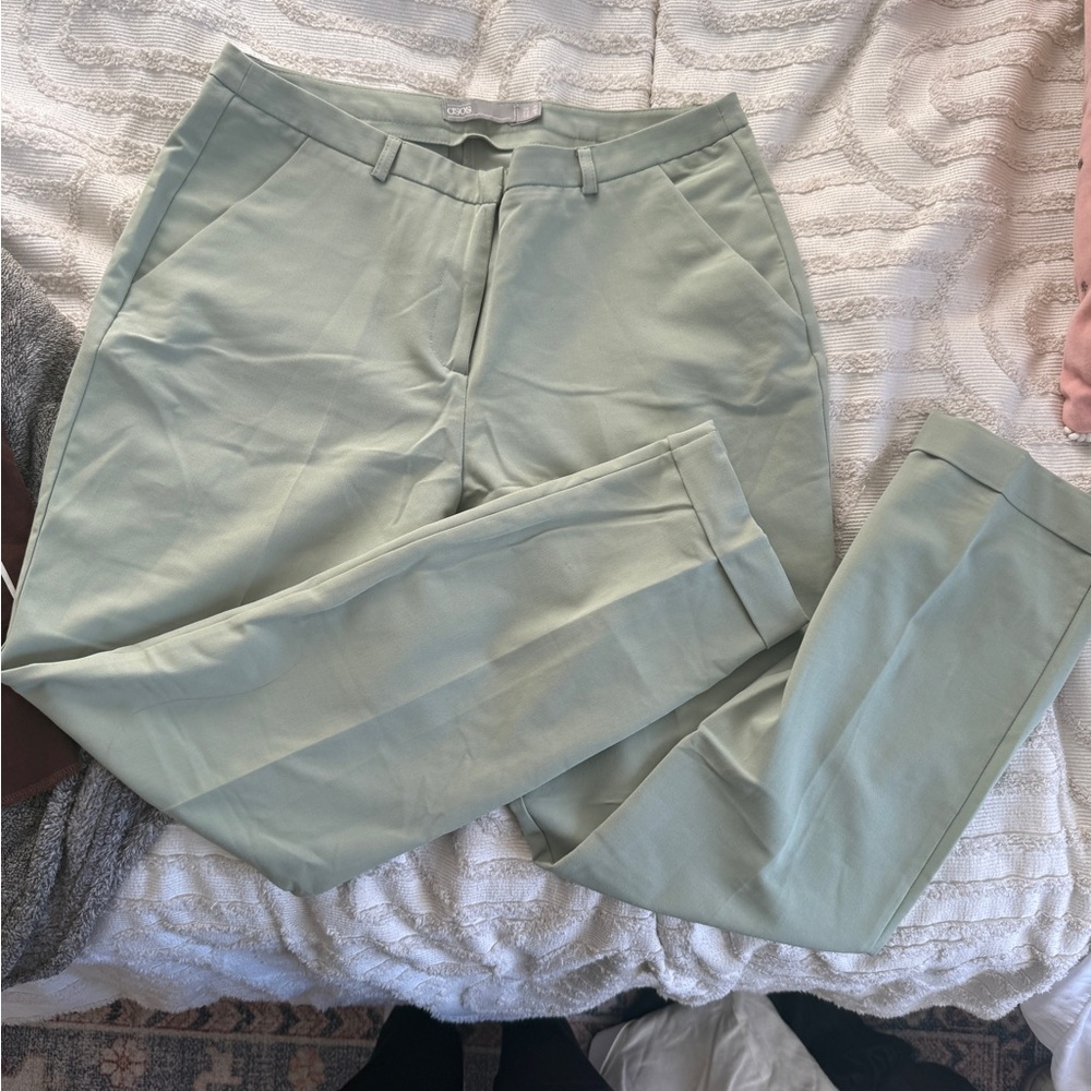 ASOS Light Green Trousers